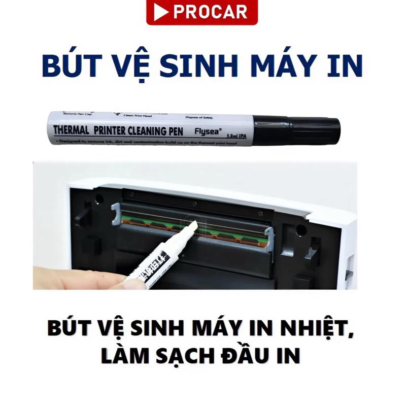 Bút vệ sinh đầu máy in nhiệt, dùng làm sạch màng in của máy in