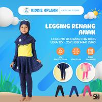Gambar KIDDIE SPLASH Legging Anak Perempuan dan anak laki-laki Sport Olahraga UV Protection Bahan Polyspandex Tebal Adem Size S-XXL Hitam Biru Donker - Hitam, S dari kiddiesplashofficial Kota Administrasi Jakarta Barat 1 Tokopedia
