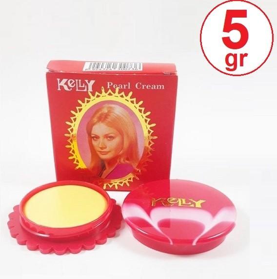 Kelly Pearl Cream 5gr / 15gr - Cream Wajah Alas Bedak Kelly Pelembab 1