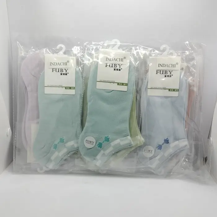 BimL. BELI 1 ISI 6 Kaos Kaki Wanita Mata Kaki Motif Ladies Ankle SoGrosir 4