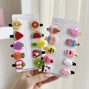 ED - 10PCS / SET JEPIT RAMBUT ANAK SET TERMURAH / JEPITAN RAMBUT ANAK MOTIF KARAKTER KARTUN