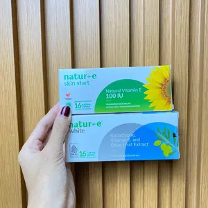 Natur-e 2 BOX NATUR E WHITE & SKINSTART ISI 16 KAPSUL Glutathione Vitamin E dan Olive Fruit Extract