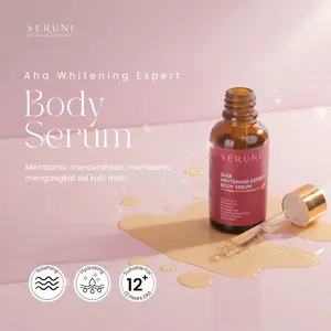 Seruni - Aha Whitening Expert Body Serum - Membantu Mencerahkan kulit dan Membantu Meratakan Warna Kulit - [ 1 Pcs ]