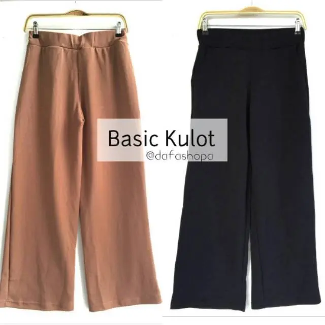 CELANA KULOT JUMBO BAHAN KULIT JERUK - KULOT CREPE JUMBO Karet Lembut Melar 3