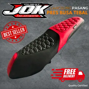 Sarung Cover Jok Motor Sarang Tawon Langsung Pasang Sendiri For Matic dan Bebek