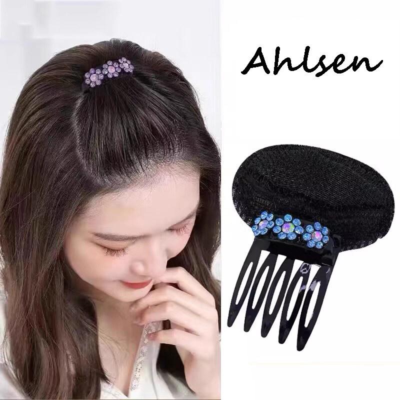 Đệm Đầu Phồng Cho Phụ Nữ Và Trẻ Em Gái, Đế Tóc Khối Lượng Vô Hình, Đệm Tóc Bồng Bềnh, Kẹp Xốp, Búi Tóc, Tự Làm, Tạo Kiểu Tóc, Dụng Cụ Làm Đẹp