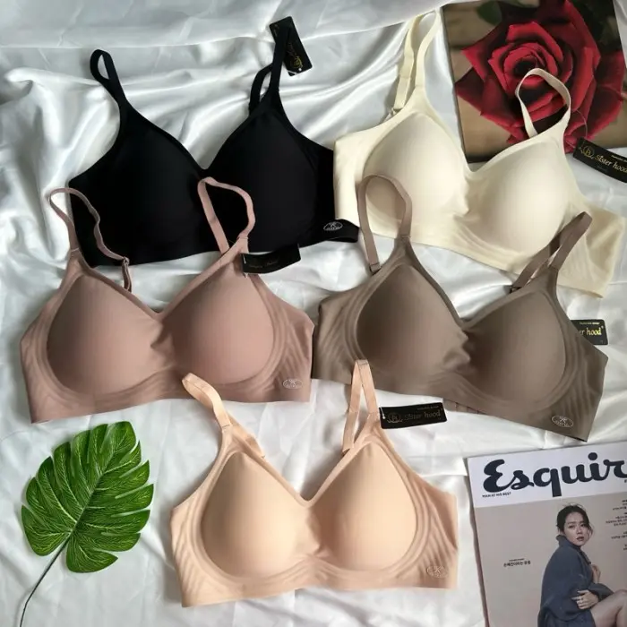 662 SISTERHOOD (TANPA KAWAT, BUSA TIPIS) Bra Bkk seamless