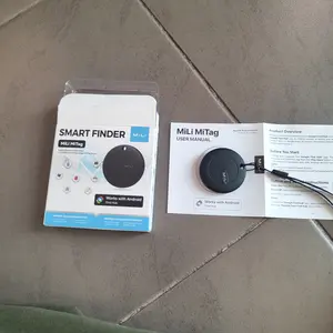 Mili Mitag anti-lost device, global positioning, available for Apple iOS and Android, pet key anti-lost locator, IP65 waterproof and dustproof, compact and portable, long-lasting battery life