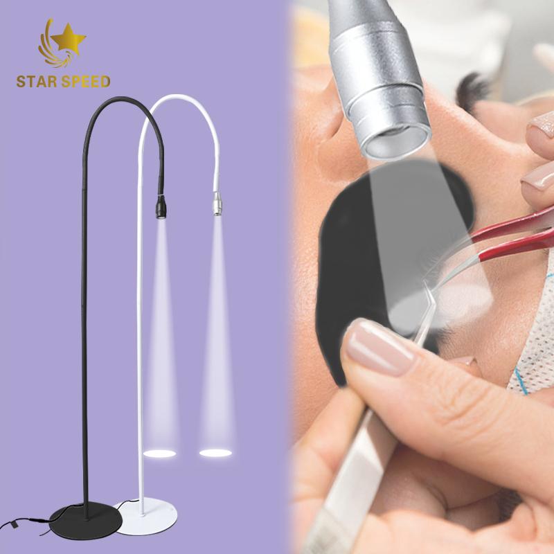 White light UV-free LED lamp for LED eyelash extensions, LED lash lamp ...