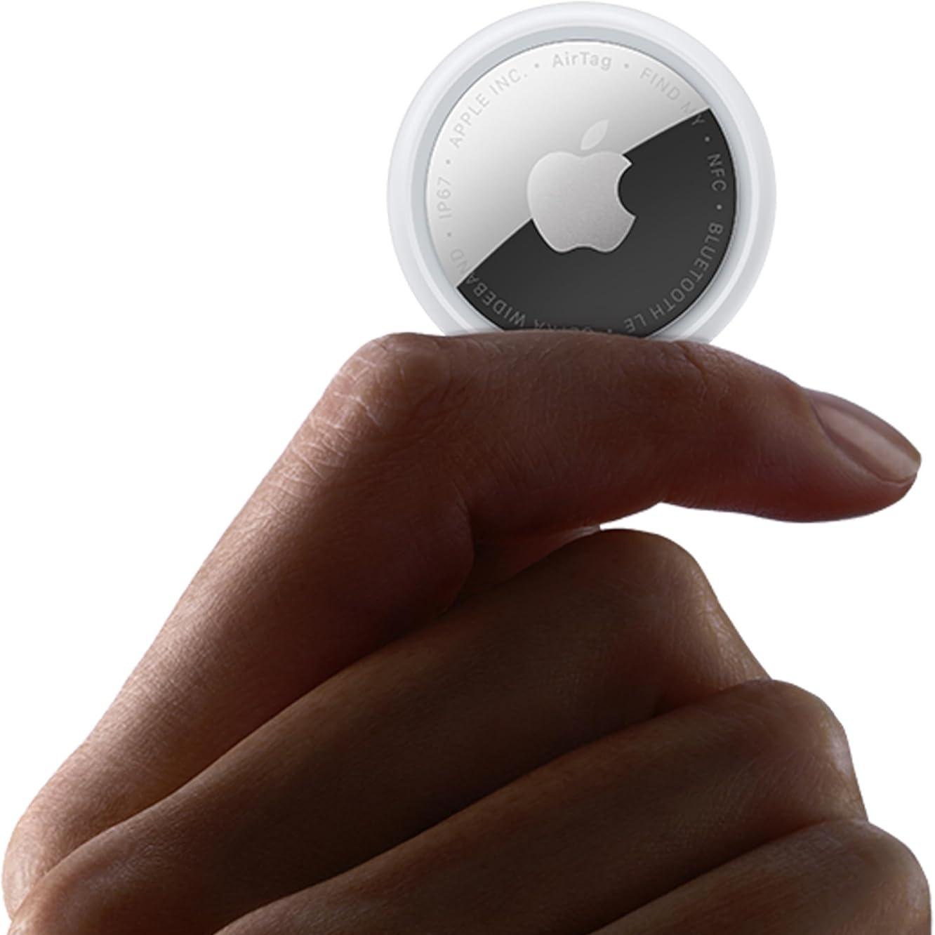 Apple AirTag (2nd Generation) - 4 Pack: Tracker for Keychain, Wallet, and More; Locator with Sound; Simple One-Tap Setup with iPhone or iPad; Key Finder with up to 1.5X Precision Finding Range