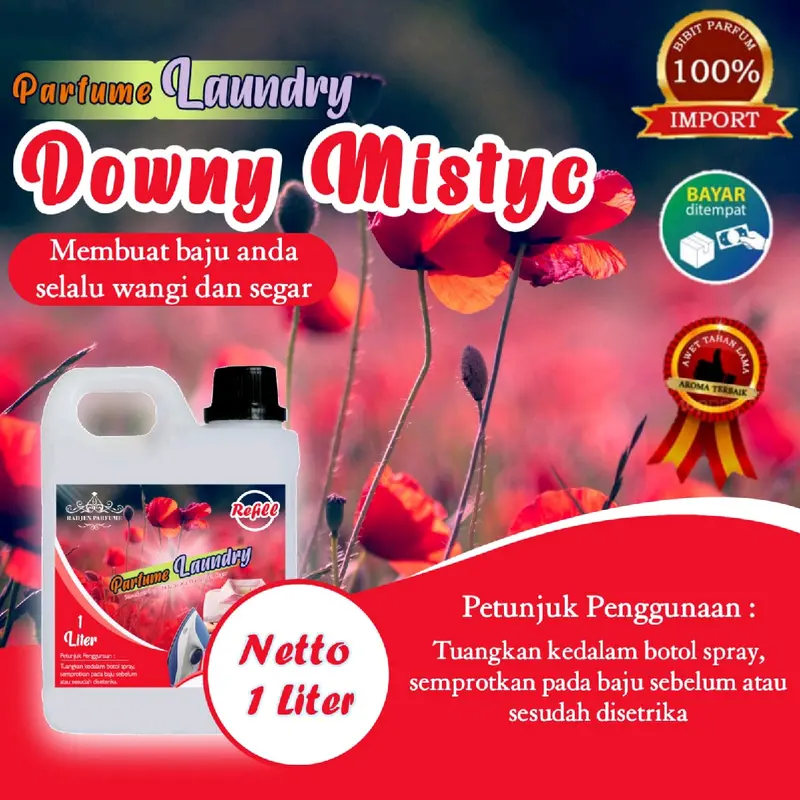 parfum laundry downy (1liter) 0