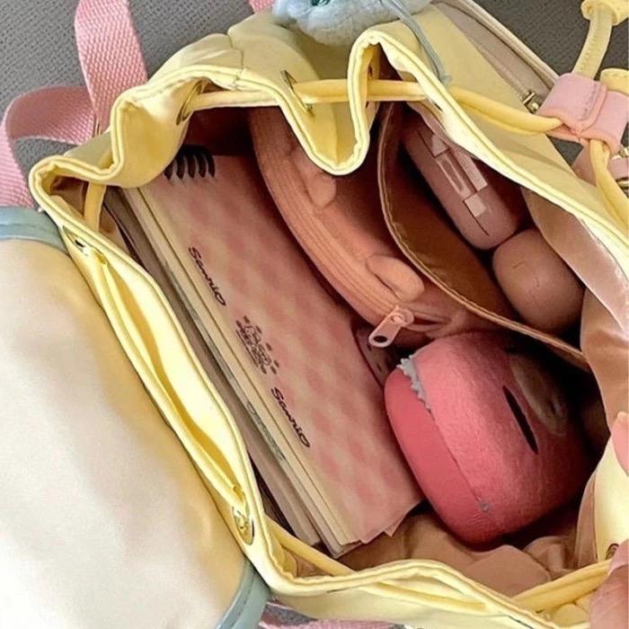 Tas Ransel Mini tahan air , Fashion Y2K, Backpack Casual wanita Cewek tasmurah berkualitas korean bag 3