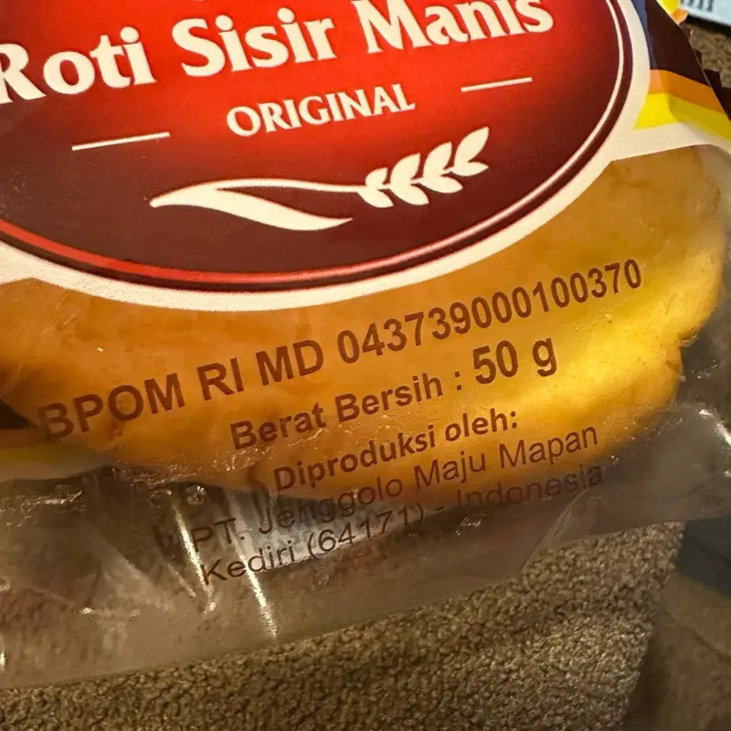 Roti sisir jordan