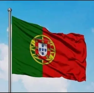 Bendera Portugal Kualitas Tinggi Desain Resmi Warna Cerah untuk Dekorasi Rumah dan Acara