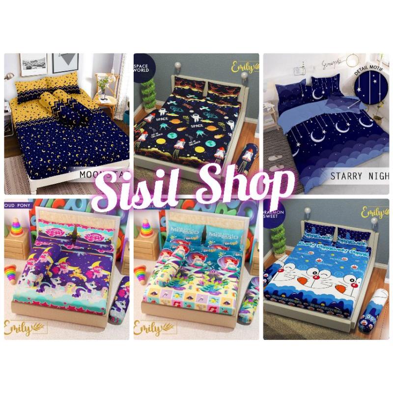 Sprei Karakter Kasur No 3 ukuran 120x200 Seprai Single Bed 1