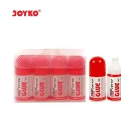 Lem cair joyko 35ml (PCS) berkualitas joyko Merah Plastik 3