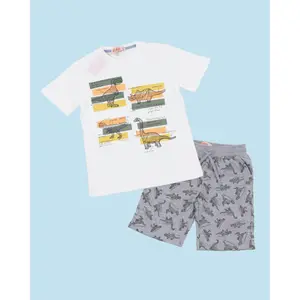 Jsp962- Kaos dan Celana Anak Laki-laki, 4-10 Tahun, J242SETT-09TS