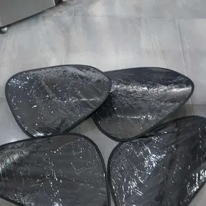 Tirai surya mobil tanpa pemasangan, tirai penutup jendela samping yang menempel dengan elektrostatik, penutup kaca jendela mobil, tirai privasi jendela mobil, penghalang panas dan sinar matahari untuk jendela samping