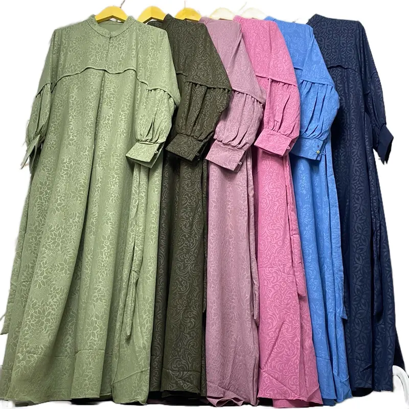 gamis airflow embos cantik, super elegan  Wanita Muslim 0