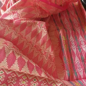 Kain Songket Tenun set slendang termurah panjang 2meter