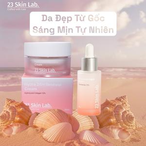 23 Skin Lab. Da Đẹp Từ Gốc Sáng Mịn Tự Nhiên - Combo Dưỡng Phục Hồi Ban Đêm & Kem Collagen 10% Cấp Ẩm Sâu peeldacung red