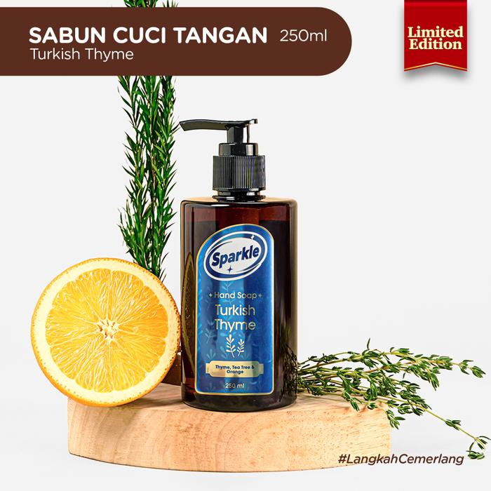Gambar Sparkle Hand Soap Turkish Thyme [250mL] dari Sparkle and Cheers Official Store Kota Administrasi Jakarta Timur Tokopedia