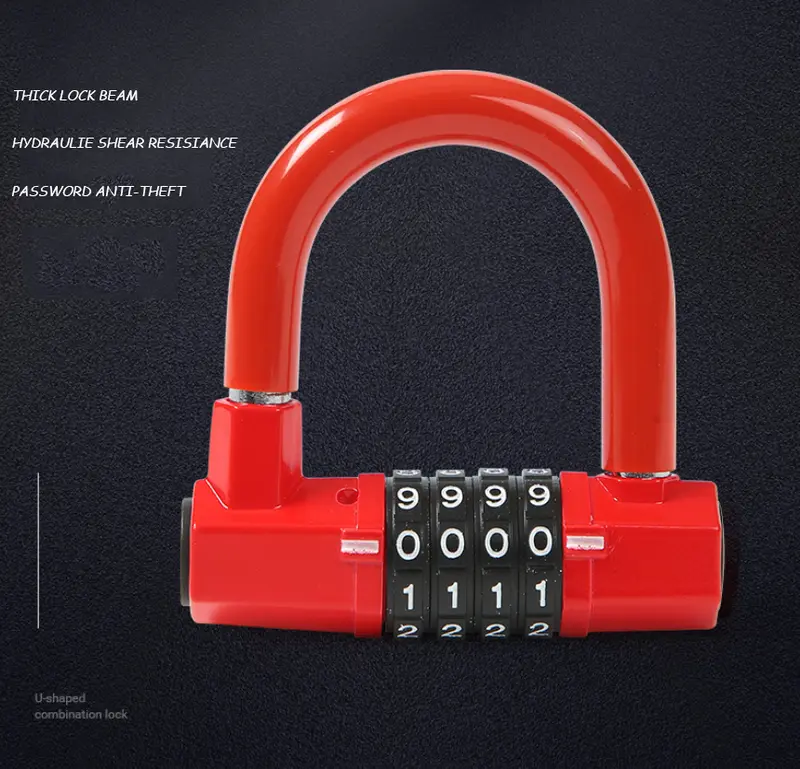 Gembok Pagar Kode Tanpa Kunci Multifunction Lock Gembok Pengaman Serbaguna 4