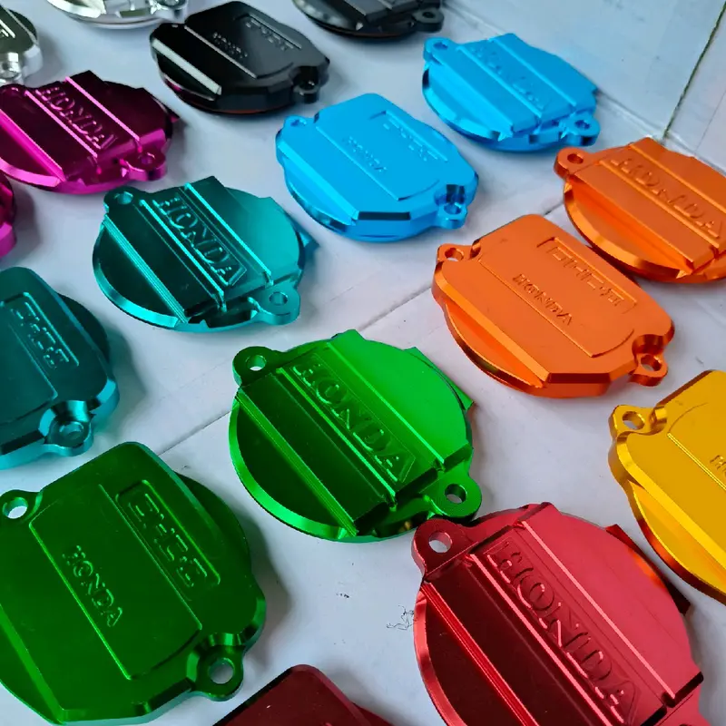 TUTUP TIMING / TUTUP NOKEN CNC ANODIZE model OHC ll GL 125 & TLR Helibars Tiger , cb , gl , megapro dll 2