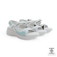 Gambar ELLORA ER-9088 Sandal Wedges Gunung Wanita Import 6cm - Black, 36 dari Ellora Kab. Tangerang 1 Tokopedia