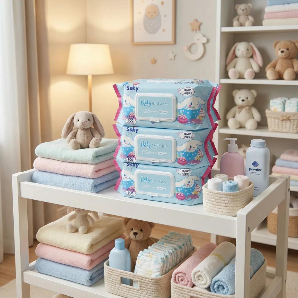 Tisu Basah Jumbo Bayi Termurah – Baby Wet Wipes Non Alkohol & Tanpa Pewangi Tisu Basah Jumbo Bayi Termurah – Baby Wet Wipes Non Alkohol & Tanpa Pewangi