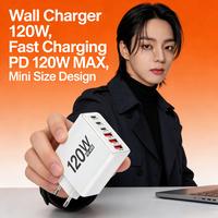Gambar PUNING LENTIVEN 120W Adaptor Charger fast charging USB Type C Kepala Charger YW08 - WHITE dari PUNING Kota Tangerang Selatan 2 Tokopedia