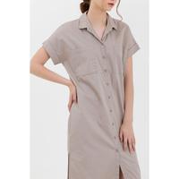 Gambar Ordinair Dress Wanita Catleya Beige 7200435BE - SM dari Logo Jeans Kota Bandung 2 Tokopedia