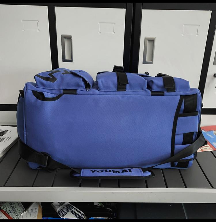 Product Introduction of Travel Bag Multifunctional Backpack Crossbody Handbag Luggage Bag Dry Wet Gym Bag#983 19