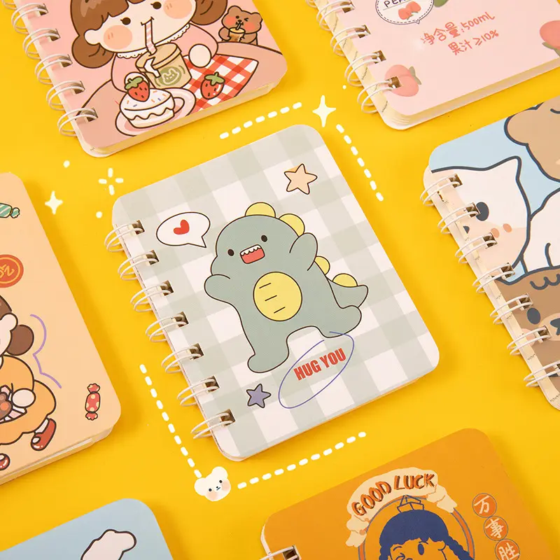 Notebook Mini A7 - Buku Saku Anak Lucu - Note Book Kecil Motif Lucu Catatan Kecil Scrapbook Mini Aesthetic Murah Tebal