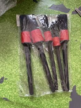 Product Review of Car Cleaning Brush Set Five-Piece Car Detailing Brush Soft Material Auto Wash Brush set Car Interior Rim Brushes Automotive Glove from ꂵ**ꈤ 1