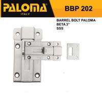 Gambar PALOMA BBP 202 Barrel Bolt Grendel Gerendel Slot Kunci Pintu Door Stainless Steel SUS304 SUS 304 Satin Grey Abu dari PALOMA Official Kota Administrasi Jakarta Timur 1 Tokopedia