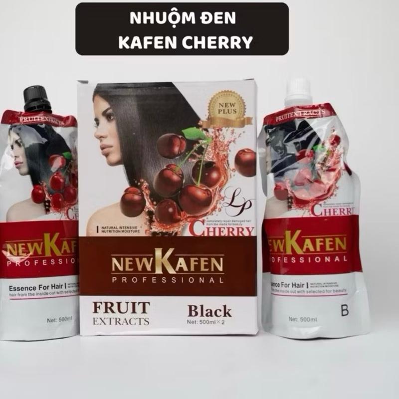  Nhuộm thảo dược phủ bạc NewKafen Màu Đen và Màu Nâu 500mlx2 thước 