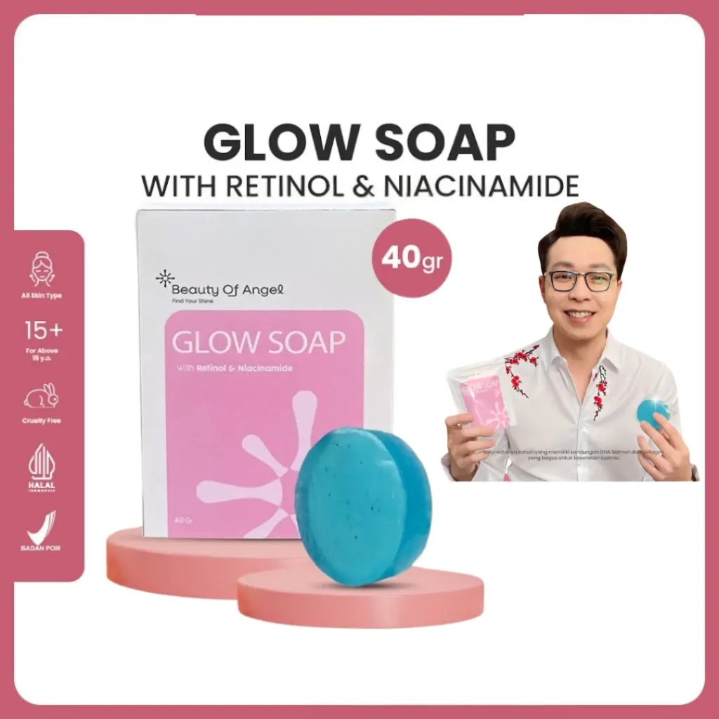 [RAMADHAN SALE] Beauty of Angel - Glow soap - Sabun Mandi | Sabun Antiseptik