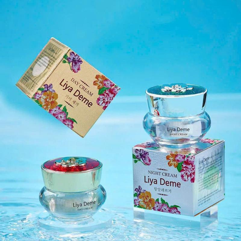   MẪU MỚI  CẶP KEM NGÀY ĐÊM DEMEJINE HỖ TRỢ CÁC KHUYẾT ĐIỂM TRÊN DA  WONMEN SKINCARE 