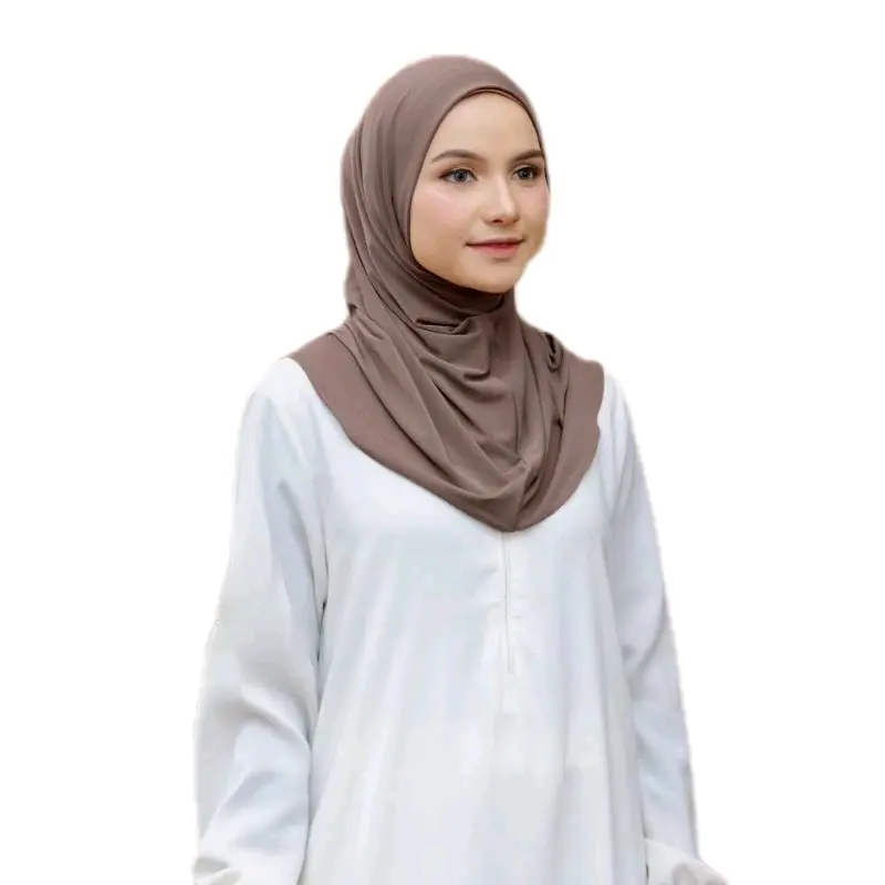 Hijab Jersey Shalwa Instan Soft Pad - Toko Alifsuplier - Muslim Kerudung Bergo Wanita Syari Panjang Nyaman Khimar 1