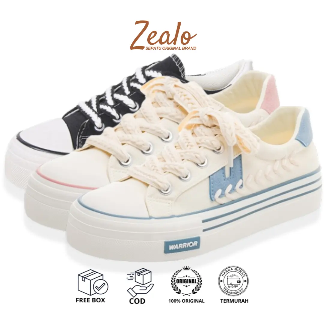 Zealo.Shoes 206 Sepatu Wanita Sneakers Wanita Premium Quality Black Karet Pink Shoes Casual Sport