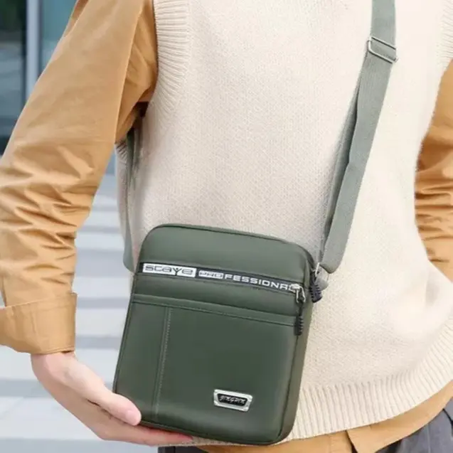 Túi đeo thời trang nam hàng quảng châu châu giầy đẹp hàng có sẵn Bag Đeo Vai Đeo Chéo 6