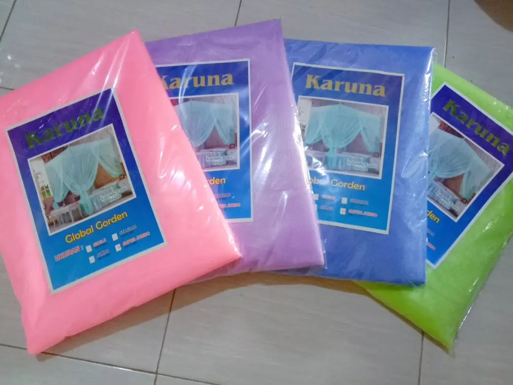 Kelambu Kotak Polos Jumbo Ukuran 200 cm x 200 cm King