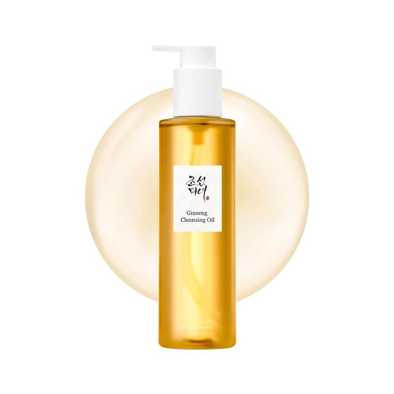Dầu tẩy trang Beauty of Joseon Ginseng chống nước, phù hợp với da mặt nhạy cảm và dễ bị mụn. Sản phẩm chăm sóc da unisex Hàn Quốc, 210 ml (7.1 fl oz).
