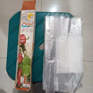 Plastik Kulkas Double Zip Plastik Penyimpanan Makanan