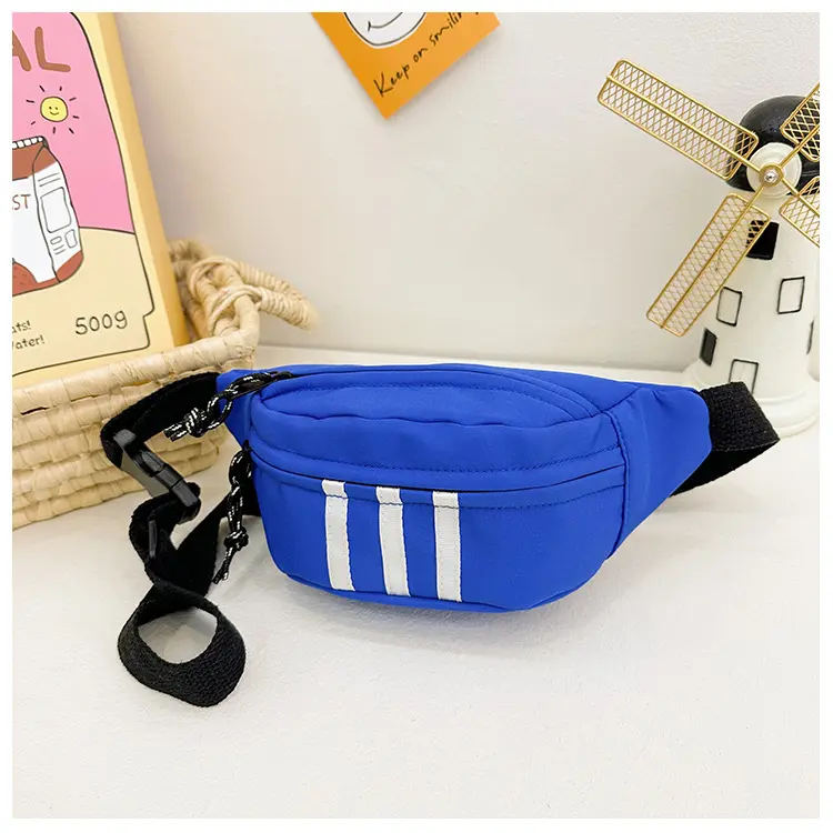 Bambino Kidswear - Sling Bag Tas Selempang Anak-anak Tas Fashion Bahu Anak Laki-laki Model Garis Korean Style Aksesoris Anak 1