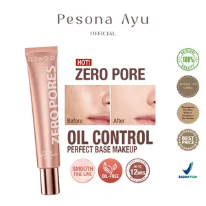 O.TWO.O Invisible Pore Soft Focus Makeup Primer Makeup Base Cream Lasting Oily Waterproof Foundation