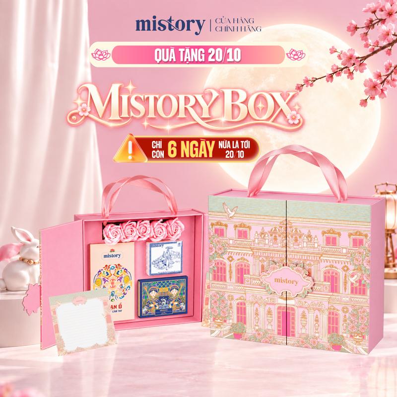 [QUÀ 20/10] Quà tặng bạn gái trang điểm sang trọng cảm hứng cung đình Huế Mistory Box
