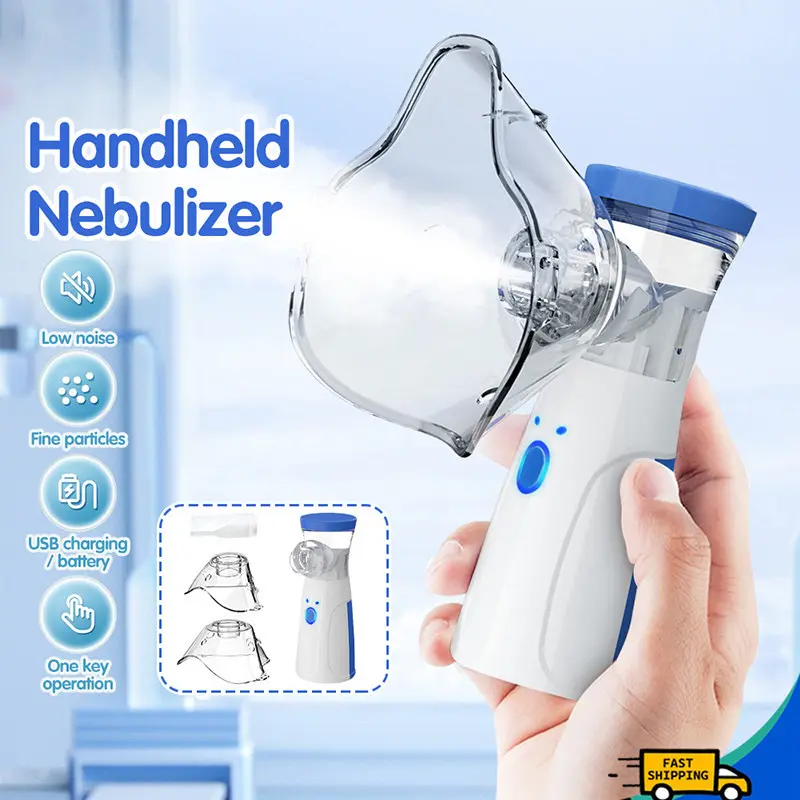 Dr.Spock Mesh Nebulizer Portable / alat Nebulizer Anak N7 Plus Tetes Asli Berat Obat alat pengatur nafas dr isla nebulizer  portable Store 1