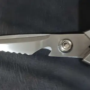 Gunting Dapur JAPAN Tajam Kuat Tebal / Gunting Stainless Steel Kitchen Serbaguna/ Gunting Anti Karat / Gunting Potong Daging Ayam Besi Gagang Ikan Multifungsi